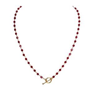 VIRGINS SAINTS & ANGELS VSA Delfina 6mm Crystal Garnet